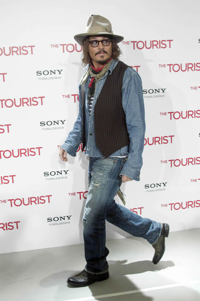 Johnny Depp Makeup Wonka klik