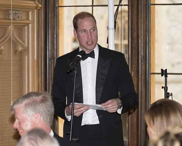 Duke at Royal Marsden charity Gala
