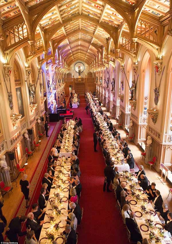 Glittering gala dinner Royal Castle