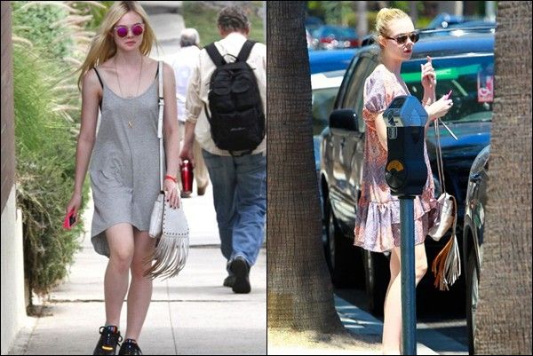 Elle Fanning and Patricia Nash Designs
