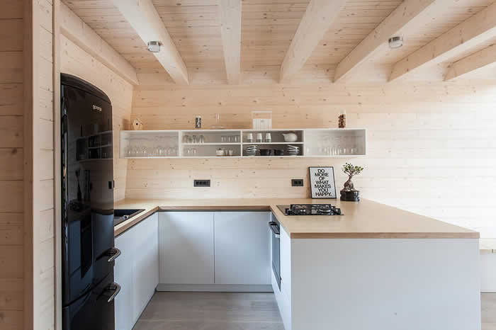 Modern Wooden House In Slovenia by Studio PIKAPLUS