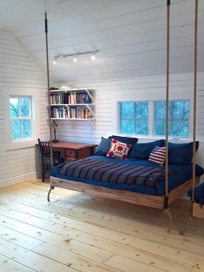 7 Great Ideas for Hanging Beds to Add Fun to Your Space