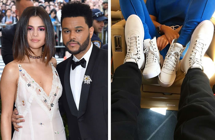Selena Gomez Wearing The Weeknd Puma Sneakers