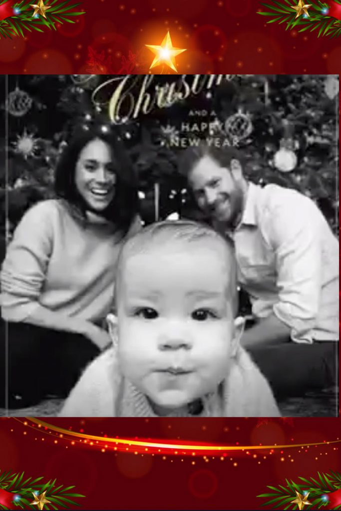 See Meghan Markle, Prince Harry, and Baby Archie's First Christmas Card