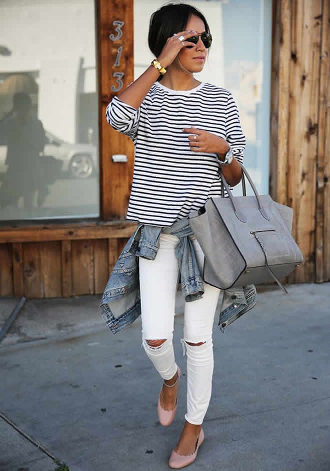 6 Beautiful Ways to Wear Your Favourite Ripped Jeans