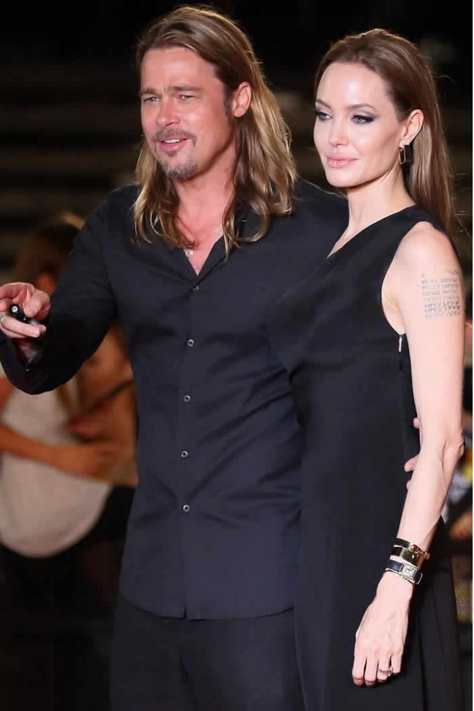 Brad Pitt and Angelina Jolie Reportedly Spent Their Wedding Anniversary