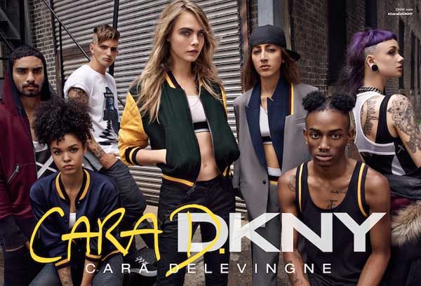 Cara Delevingne Launches DKNY Capsule
