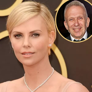 Life Ball 2015 Charlize Theron and Jean Paul Gaultier