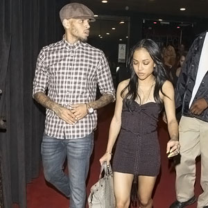 Chris Brown Girlfriend Angry At Rihanna Kiss