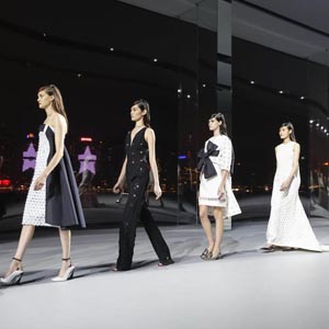 Christian Dior Holds First Couture Show in Hong Kong