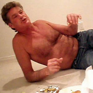 David Hasselhoff and Alcoholic Poisoning yet again