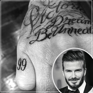 David Beckham Pays Tribute to His Wife With New Hand Tattoo