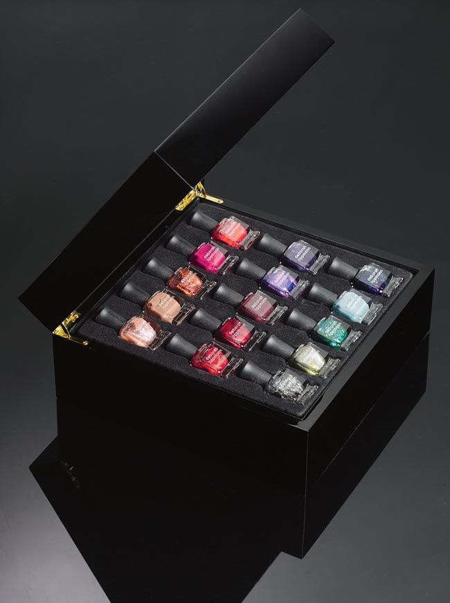 Deborah Lippmann’s limited- edition music box celebrating her brand’s 15th anniversary