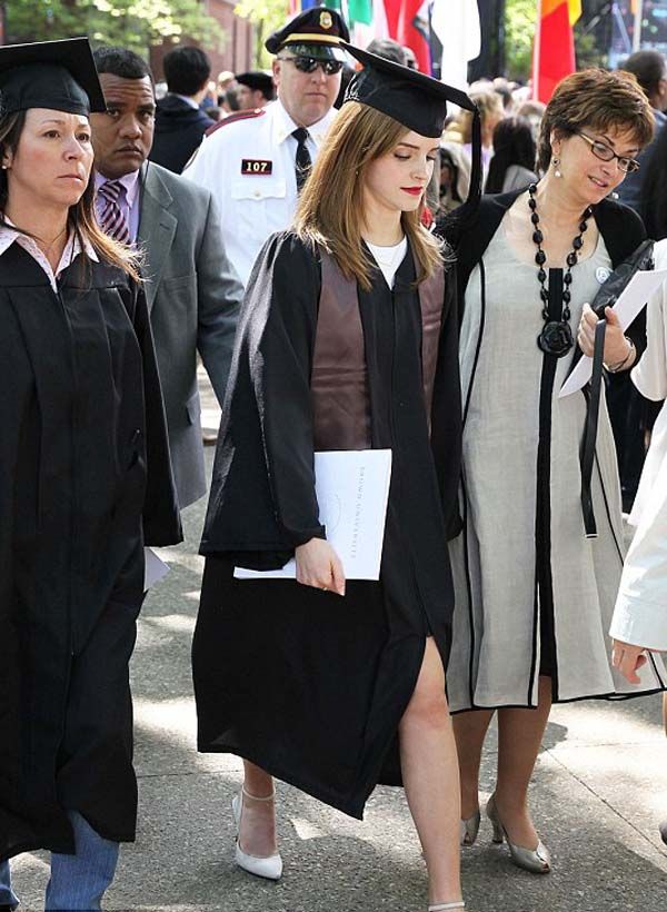 Emma Watson Graduation 