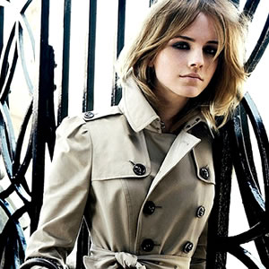 Harry Potter's "Hermione" the face of Burberry