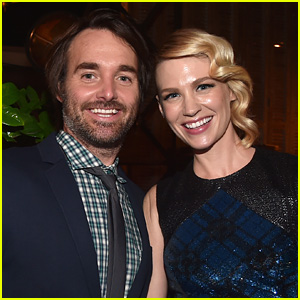 January Jones and Will Forte Split