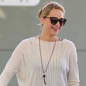 Jennifer Lawrence Is All Smiles After Splitting From Chris Martin