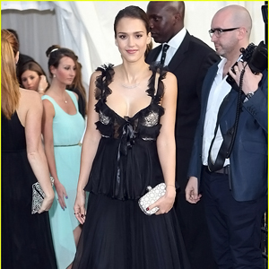 Jessica Alba in Alexander McQueen at the Glamour Awards