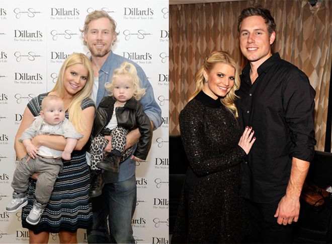 Jessica Simpson and Eric Johnson