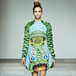 Mary Katrantzou Partnership With Vodafone UK And BFC For London Fashion Week Show