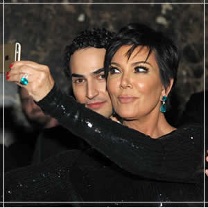Kris Jenner Emcees the New York Ball