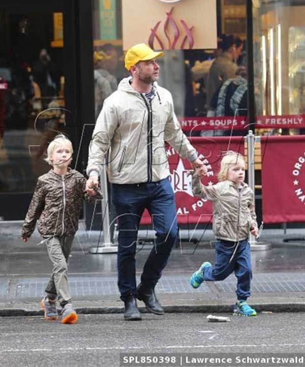 Liev Schreiber and His Sons Love K-Way