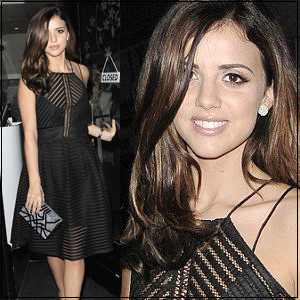 Lucy Mecklenburgh in Black