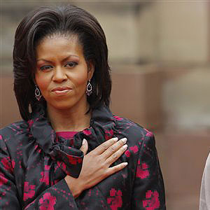 Michelle Obama Gets "A+" For Fashion