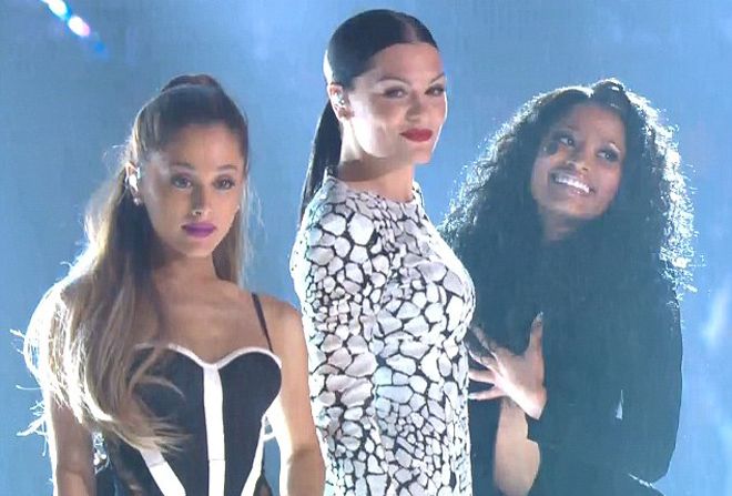 Nicki Mina Jessie J and Ariana Grande