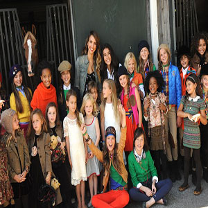 Ralph Lauren Hosts Girls' Fall Runway Show With Jessica Alba