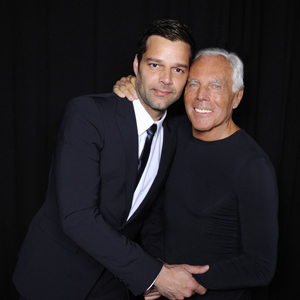 Giorgio Armani to designs outfits for Ricky Martin
