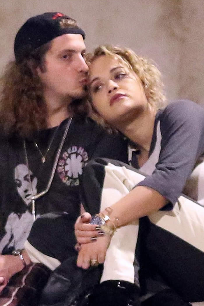 Rita Ora Cuddles Up with Rumored Boyfriend Andrew Watt in Rome