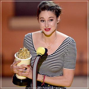 Shailene Woodley at 2015 MTV Movie Awards