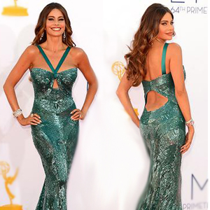 Sofia Vergara Leads the Blue Brigade