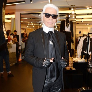 Statue Of Karl Lagerfeld