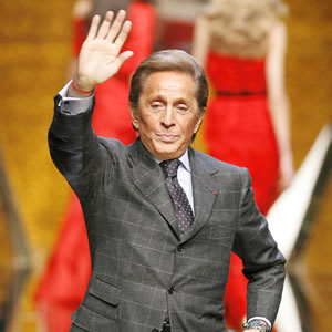 Valentino looks into the mirror of 'The Last Emperor'