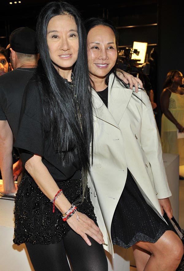 Vera Wang and Eva Chow