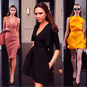 Victoria Beckham showcases latest collection at NY Fashion Week 2011