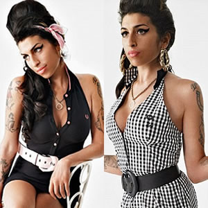 Amy Winehouse Models For Her Debut Collection