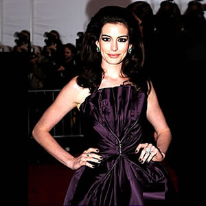Anne Hathaway at MET Costume Institute Gala 2009