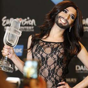 Bearded Drag Queen Wins Worldâ€™s Biggest Song Contest