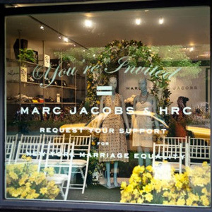 Ceiling Cracked at Marc Jacobs Shop