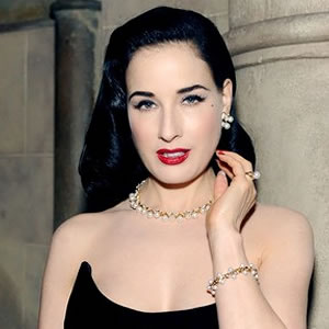 Dita Von Teese Gearing Up for HSN Launch