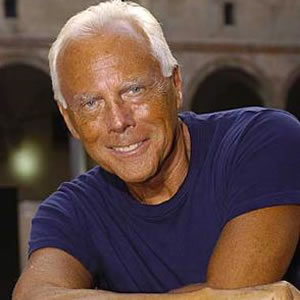 Giorgio Armani To Create Crystal-Laden Range For Men