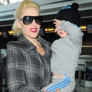 Gwen Stefani's with her son Zuma