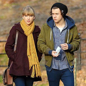 Harry Styles And Taylor Swift Enjoy New Year Kiss