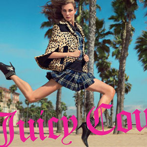 Karlie Kloss Faces for Juicy Couture's Fall Ads
