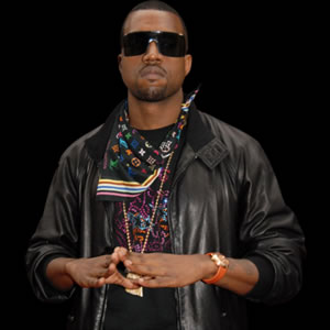 Karl Lagerfeld shoots Kanye West for VMAN