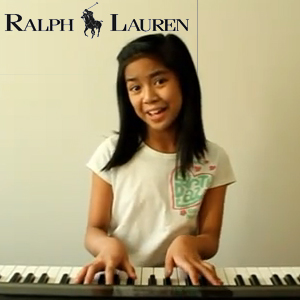 WINNIPEG Girl is shooting a commercial for Ralph Lauren - little Lady Gaga