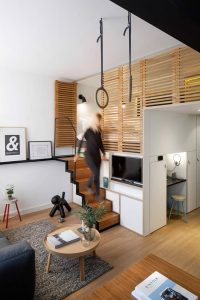 This Compact Loft Space Is Filled With Hidden Features